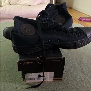 Black Converse All Star Chuck Taylor High-Tops
